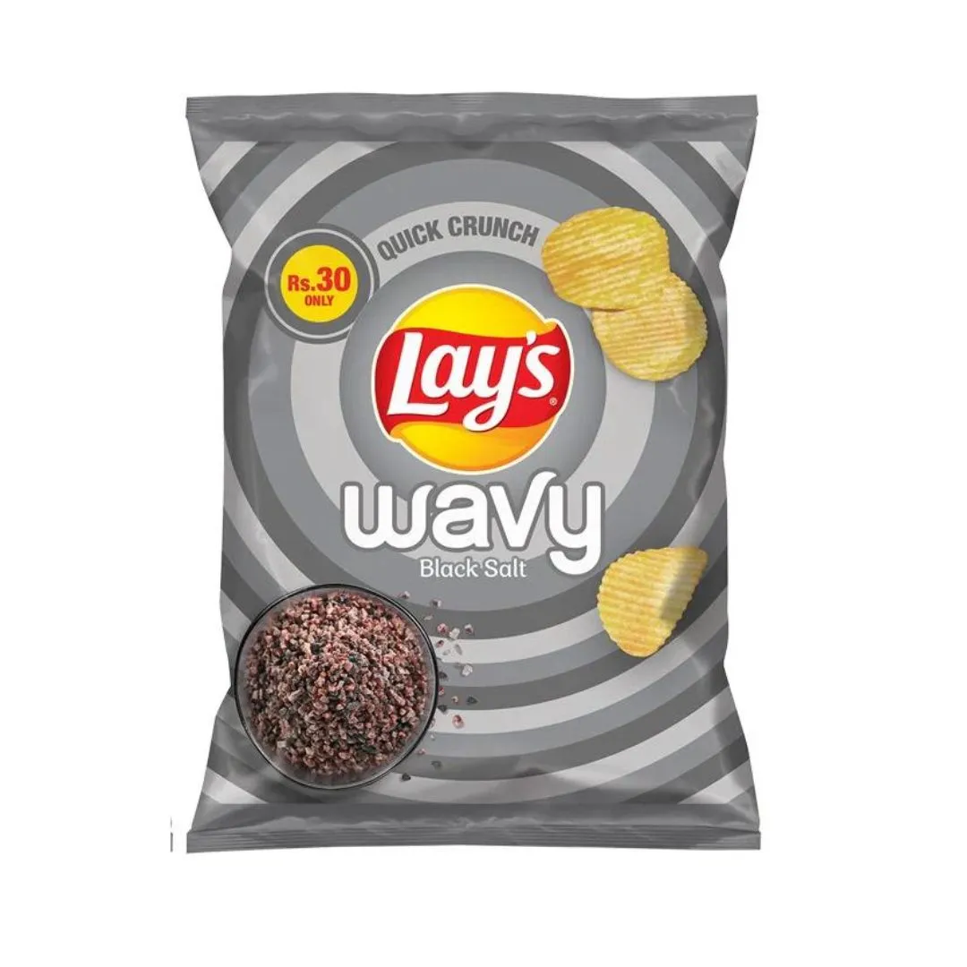 Lays Wavy Black