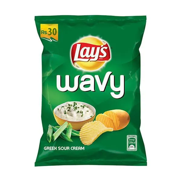 Lays Wavy Green