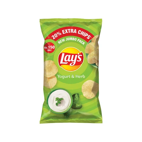 Lays Yogurt Green