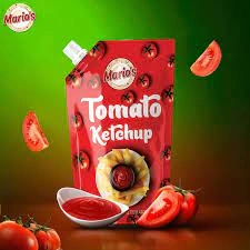 Mario's Tomato ketchup promo pack