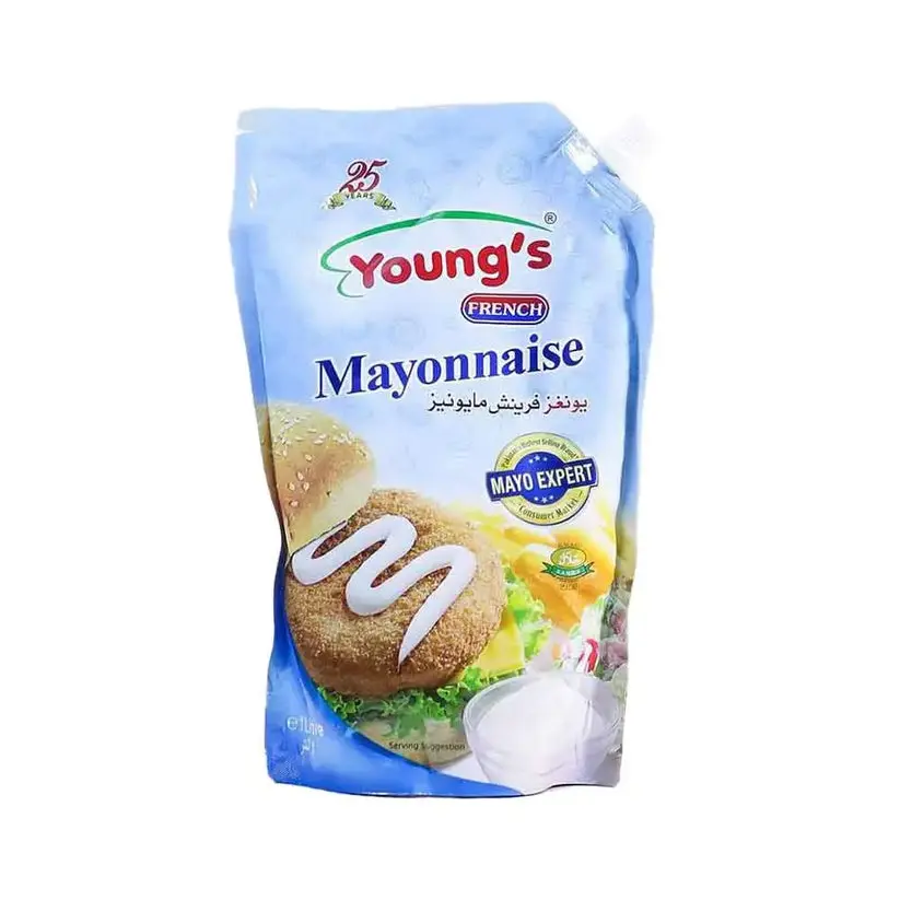 Young Mayonnaise Pouch 1 LTR